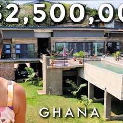 DREAMY OFF-GRID 8 BEDROOM HOUSE TOUR ABURI MOUNTAINS | WHAT $2,500,000 GETS YOU IN GHANA