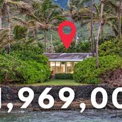 Inside a Modern Oceanfront Home - Hauula Living at It''s Best!