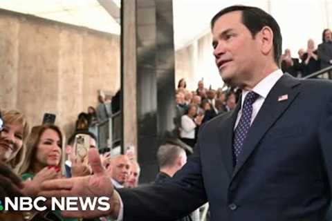 Secretary of State Rubio orders U.S. to immediately stop almost all foreign aid