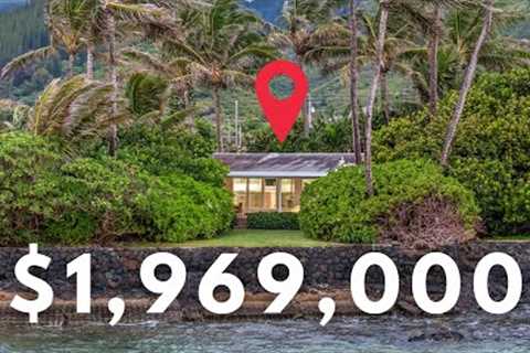Inside a Modern Oceanfront Home - Hauula Living at It''s Best!