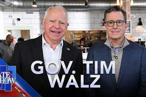 Gov. Tim Walz On Hot Dish, MAGA Knuckleheads, Guilty Pleasures, And Car Repair Metaphors