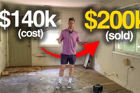 How I''ll Make $60k Profit Flipping This House at 30 (Full Deal Walkthrough)