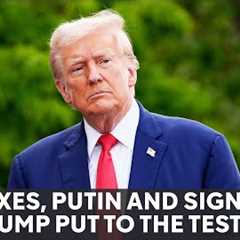 Is Donald Trump beginning to feel the pressure?