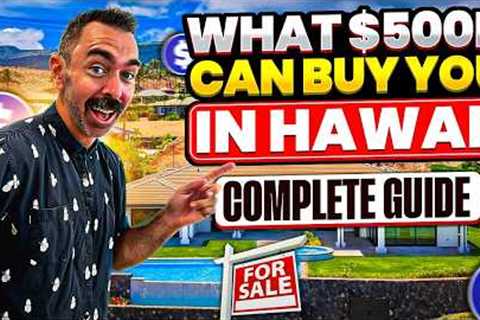 What $500,000 Can Buy You In Oahu, Hawaii 2025 (Guide) | Hawaii Real Estate | First Time Home Buyer