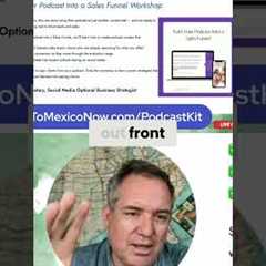 Turn Your Podcast into a Sales Funnel: Simple Steps for Success! #shorts