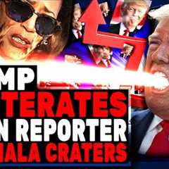 Donald Trump DESTROYS Woke Reporter & Makes GENIUS Campaign Decision While Kamala Harris Sinks!