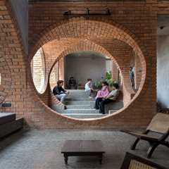 Brick Portals Channel Light and Air in This Multigenerational Home in India