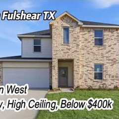Ep. 998｜Houston｜Fulshear,A-rated schools,with lake view, 5BR / 3BA, 2-story, 2-car garage, $395,000