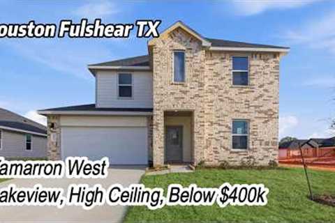 Ep. 998｜Houston｜Fulshear,A-rated schools,with lake view, 5BR / 3BA, 2-story, 2-car garage, $395,000