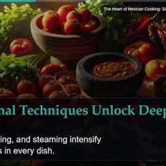 The Heart of Mexican Cooking: Simple Ingredients, Bold Flavors