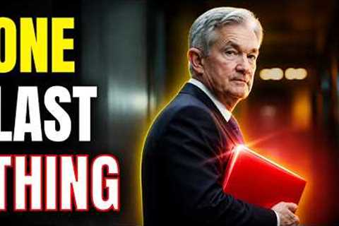 “Before I Go…” Powell Drops BOMBSHELL on New Fed Chair