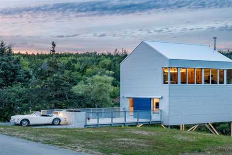 Their Upside-Down Nova Scotian Home Lives Larger Than Its 1,050 Square Feet