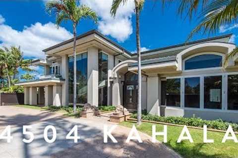 Luxury Home Kahala  |  4504 Kahala Ave, Honolulu, Hawaii