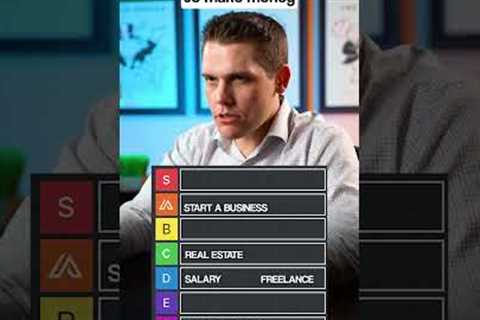 Ranking the Best Ways to Make Money
